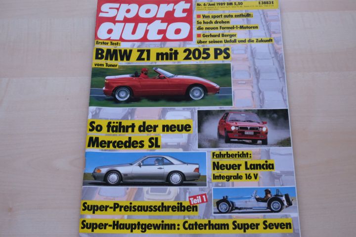 Deckblatt Sport Auto (06/1989)